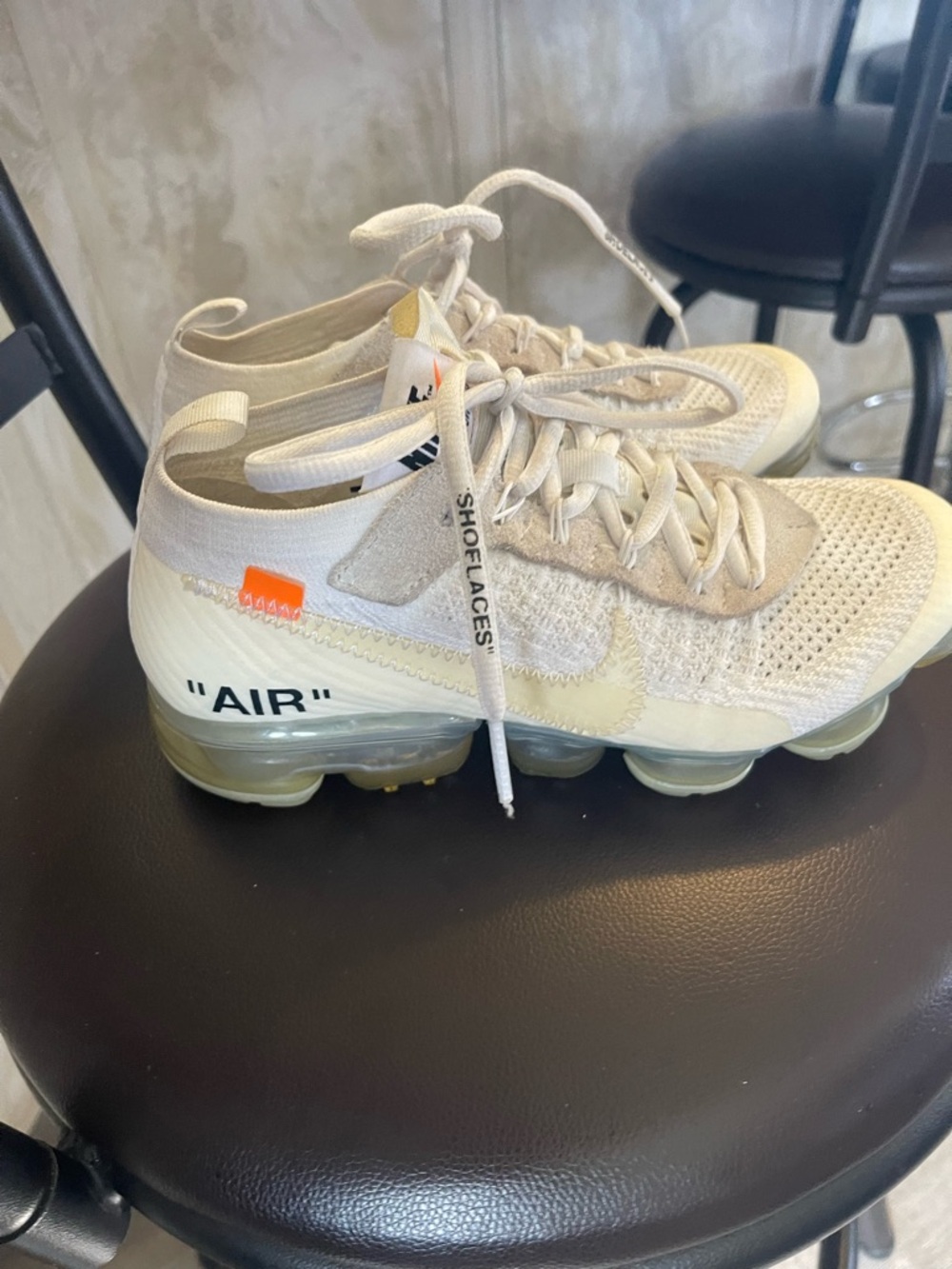 OFF-WHITE Collab with Nike The Ten VaporMax  6.5 worn 3 times excellent cond